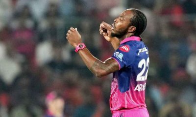 Jofra Archer was declared unavailable for the first Test after his IPL stint with Rajasthan Royals