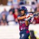 Ravi Bopara batting for Northants in a Vitality Blast T20 match between Derbyshire Falcons and Northants Steelbacks