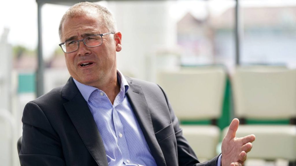 Richard Gould at the Oval