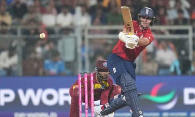 Sam Curran was unable to save England against West Indies