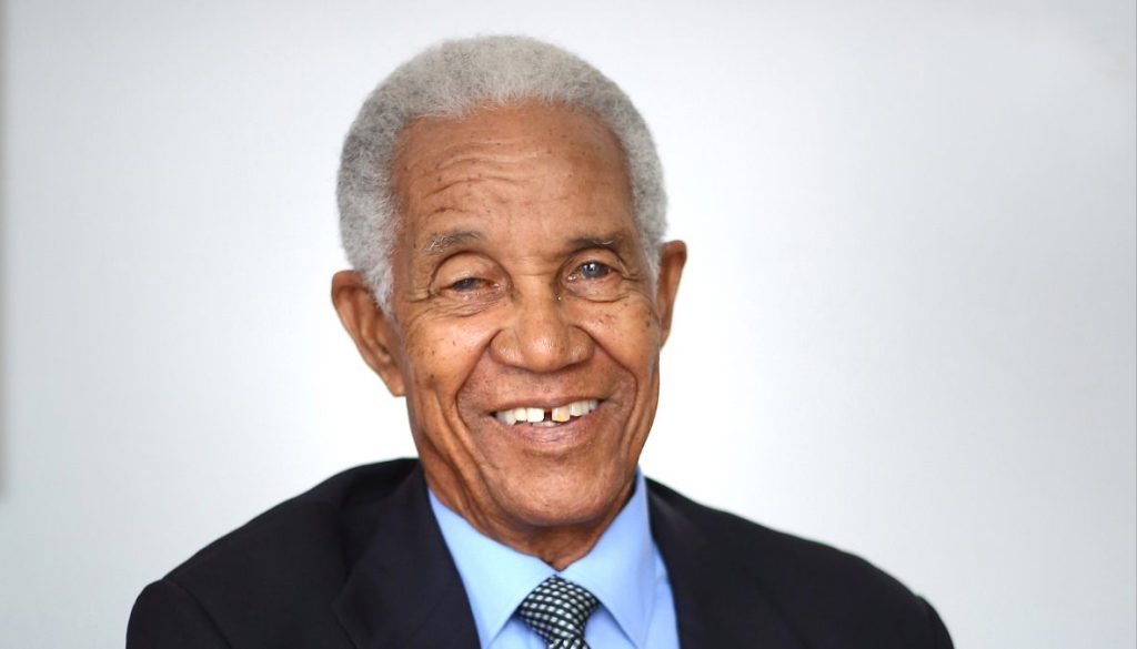 Sir Garfield Sobers during an interview at VBR in London