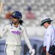 Smriti Mandhana will be targeting a historic century on day three