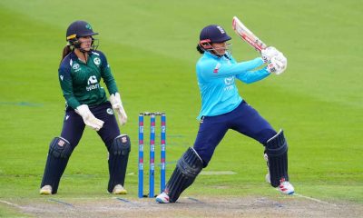 Sophia Dunkley scored her highest one-day international score for England