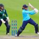 Sophia Dunkley scored her highest one-day international score for England
