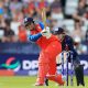 Sophia Dunkley batting for England