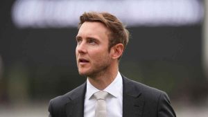 Stuart Broad in a suit