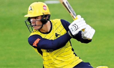 Toby Albert scored more runs than anyone in last year’s Vitality Blast for Hampshire