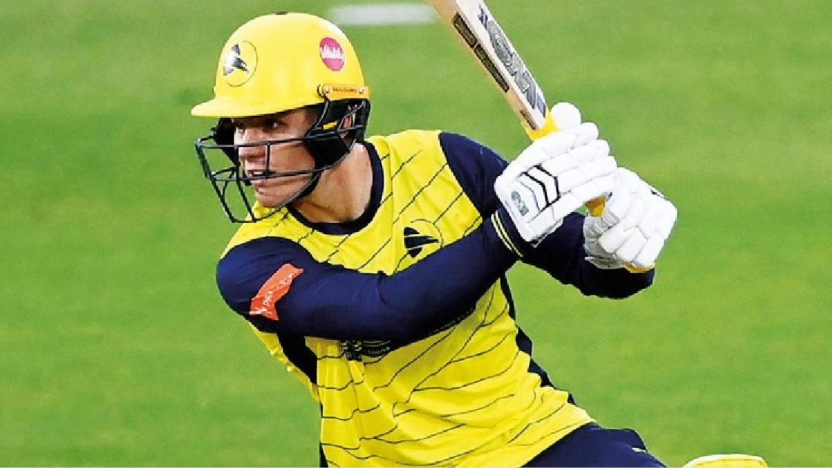 Toby Albert scored more runs than anyone in last year’s Vitality Blast for Hampshire