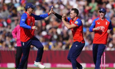 Sonny Baker and Tom Banton (centre and left), teammates of Jos Buttler, are all Kings alumni