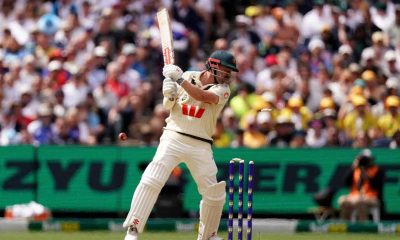 Travis Head is bowled