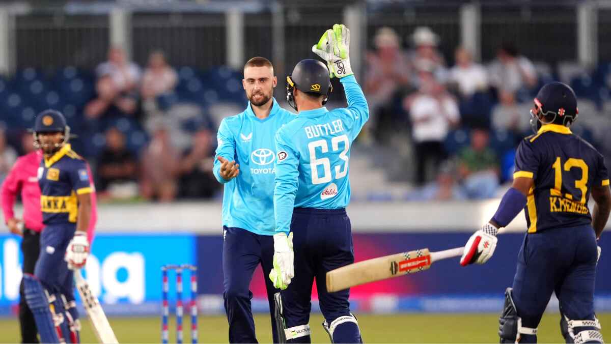 England all-rounder Will Jacks took five for 22 having earlier hit 46 not out.