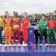 Waterloo was shut off for the captains’ photoshoot, another sign of the growing power of women’s sport