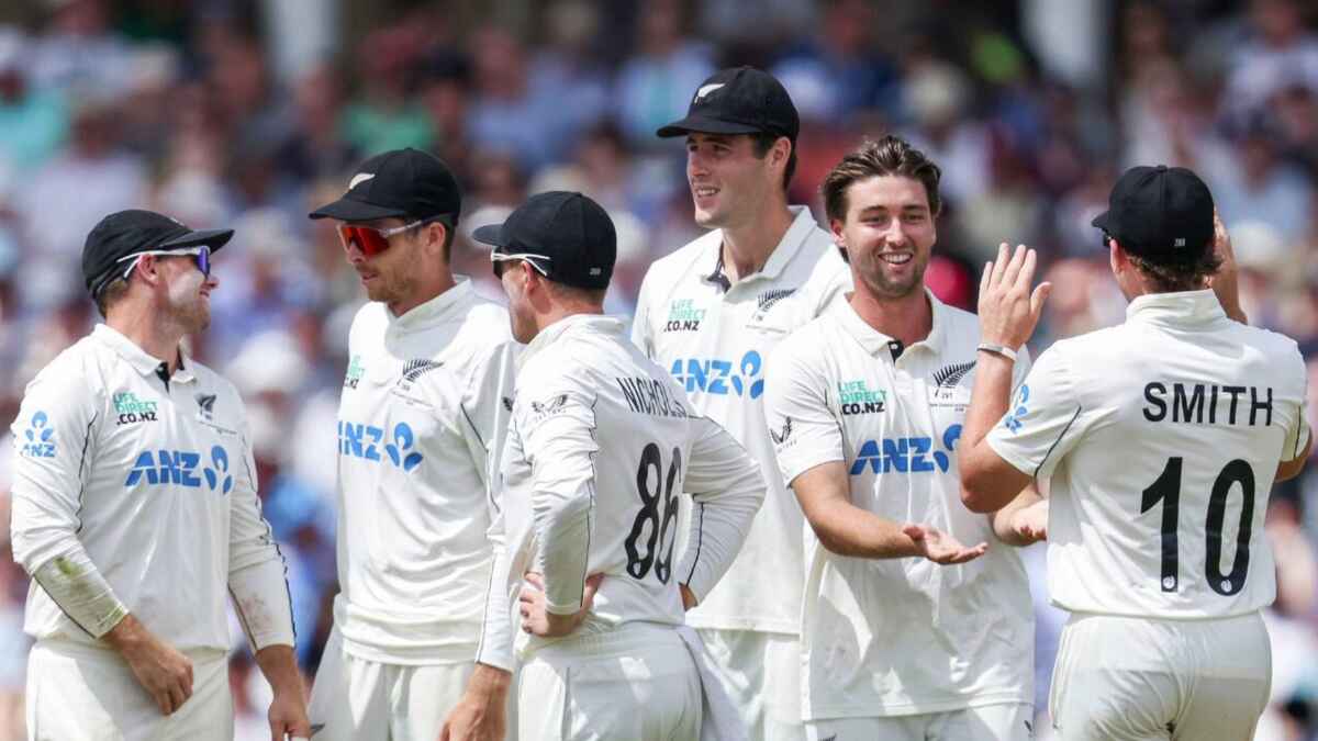 Zak Foulkes turned out to be an excellent replacement for Blair Tickner, getting the key wickets of Harry Brook and Ben Stokes