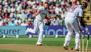 England seamer Gus Atkinson