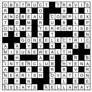 CROSSWORD SOLUTION
