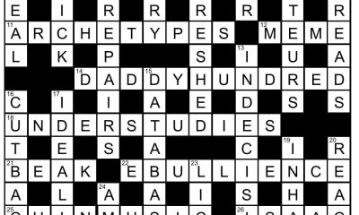 CROSSWORD SOLUTION