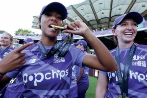 Davina Perrin scored a life-changing Eliminator century