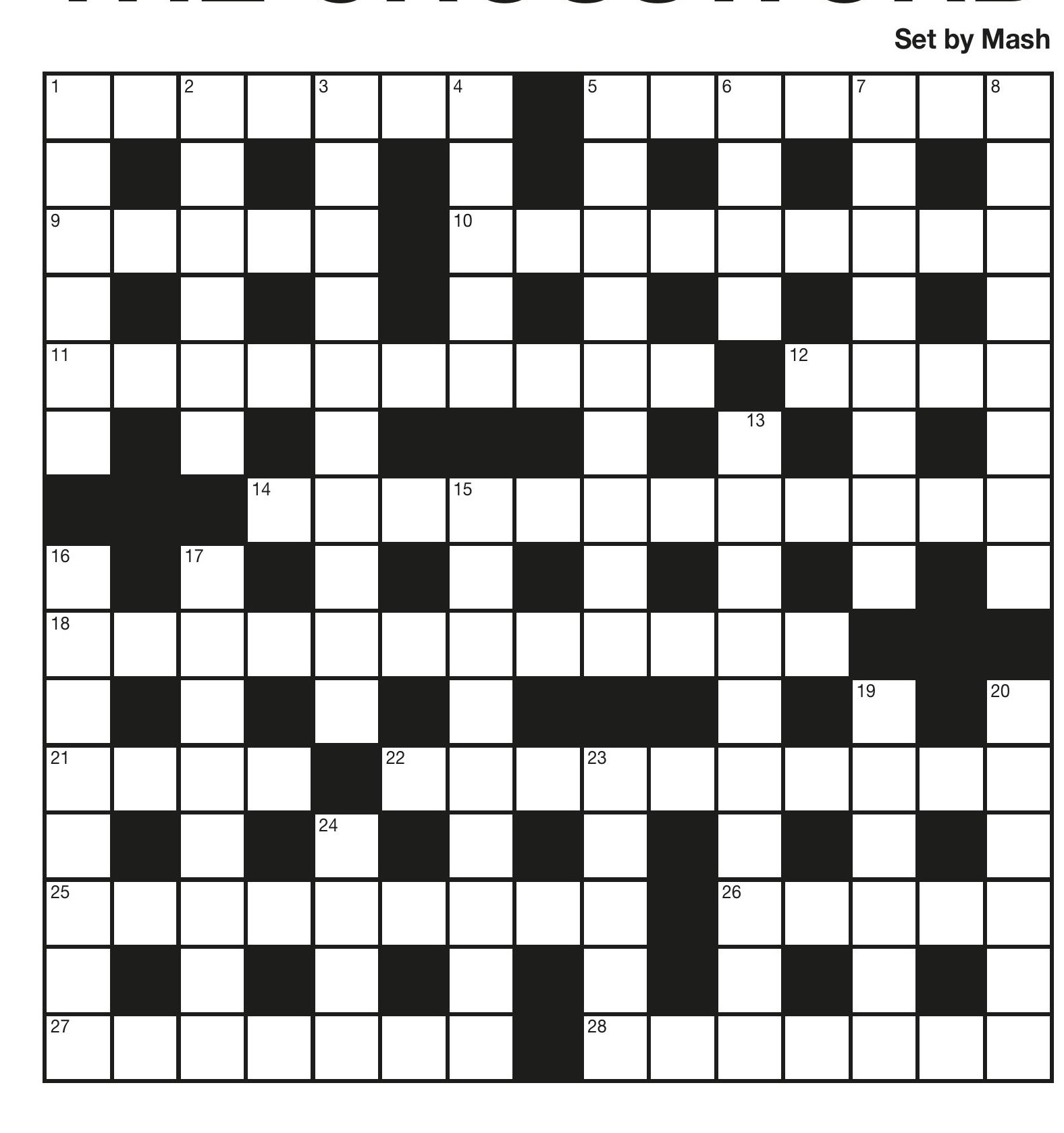 THE CROSSWORD
