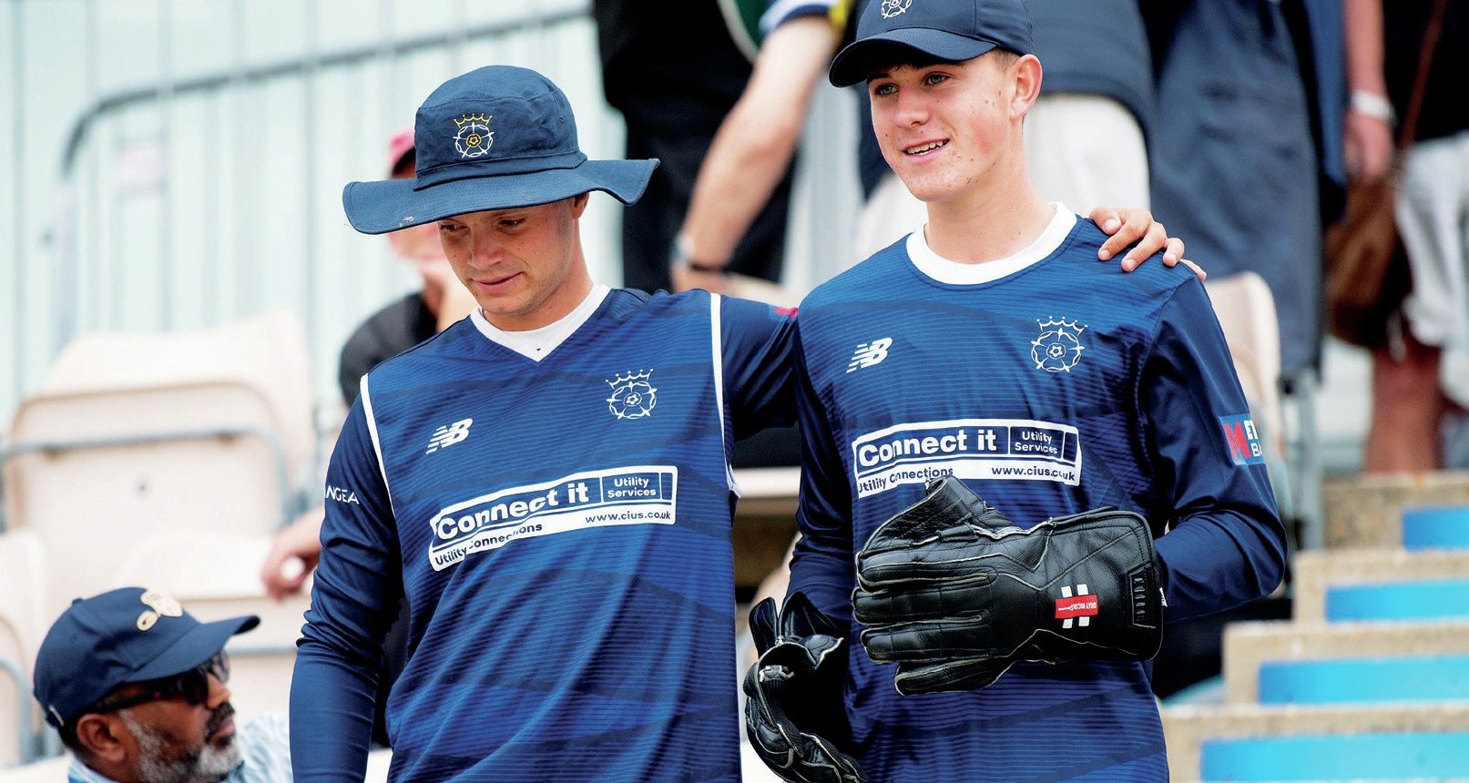 Ben Mayes and Felix Organ of Hampshire