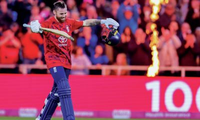 Phil Salt’s hitting at Manchester set records tumbling