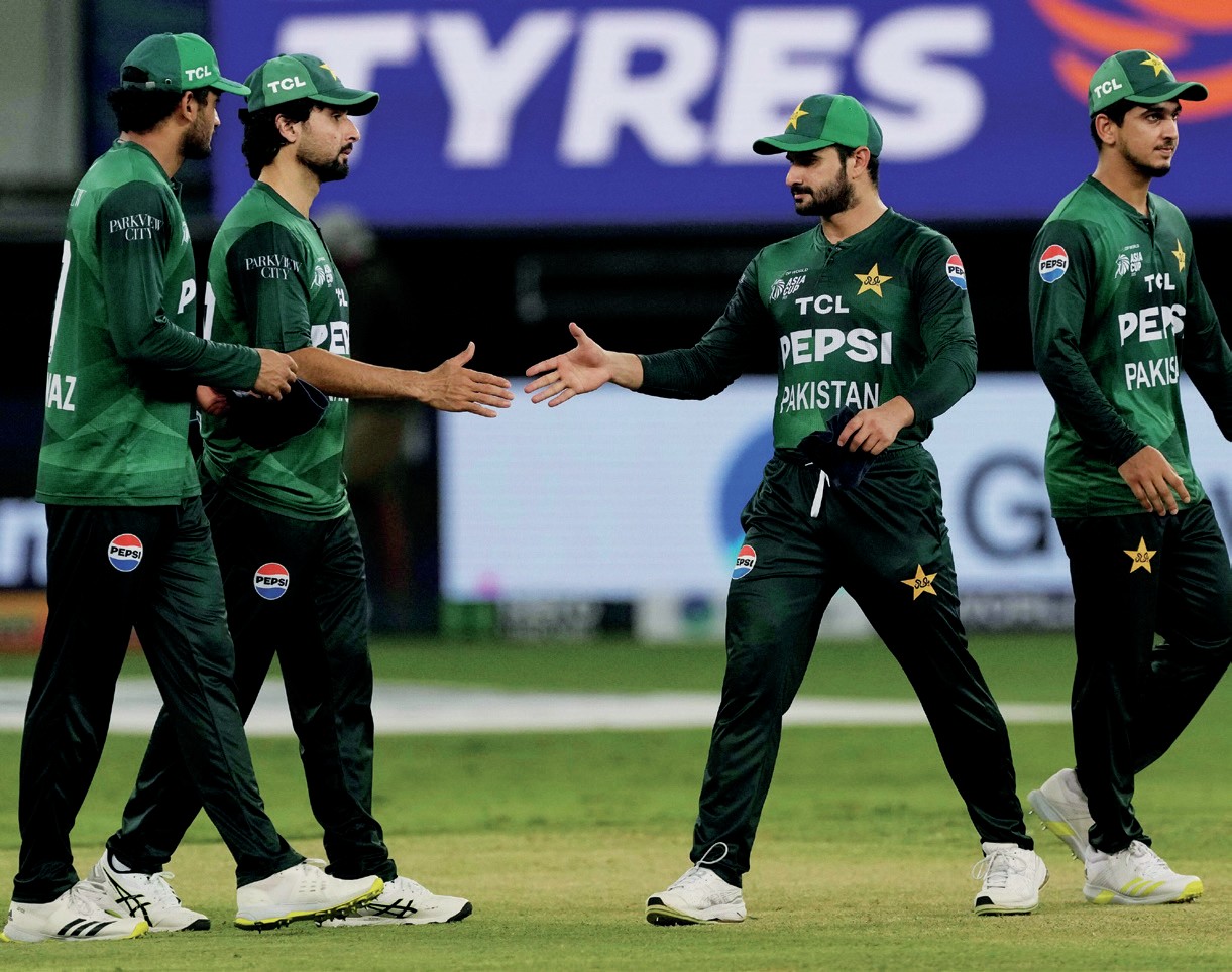 Pakistan received no handshakes from the India players