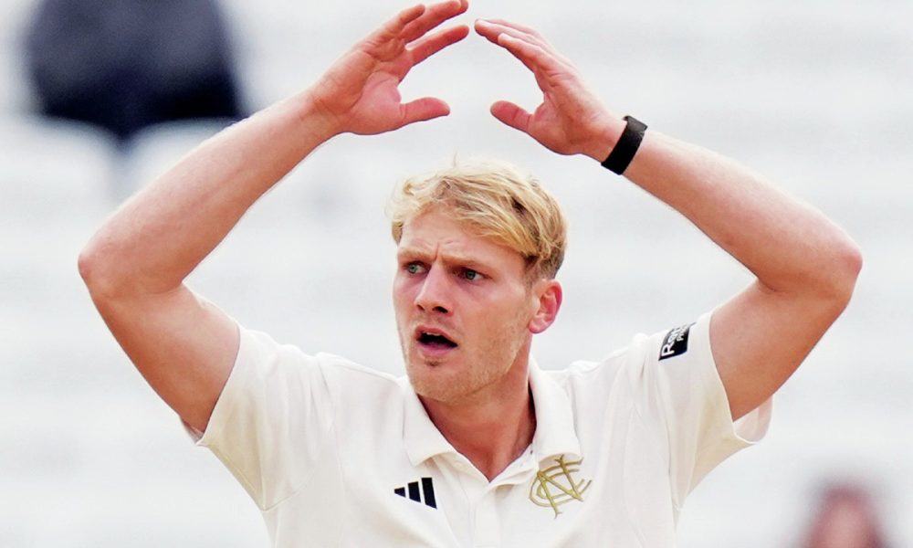 Nottinghamshire fast bowler Dillon Pennington