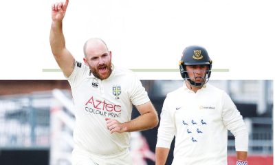 Ben Raine toiled hard for Durham this summer