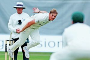 Tom Taylor was the leading wicket-taker in Division One