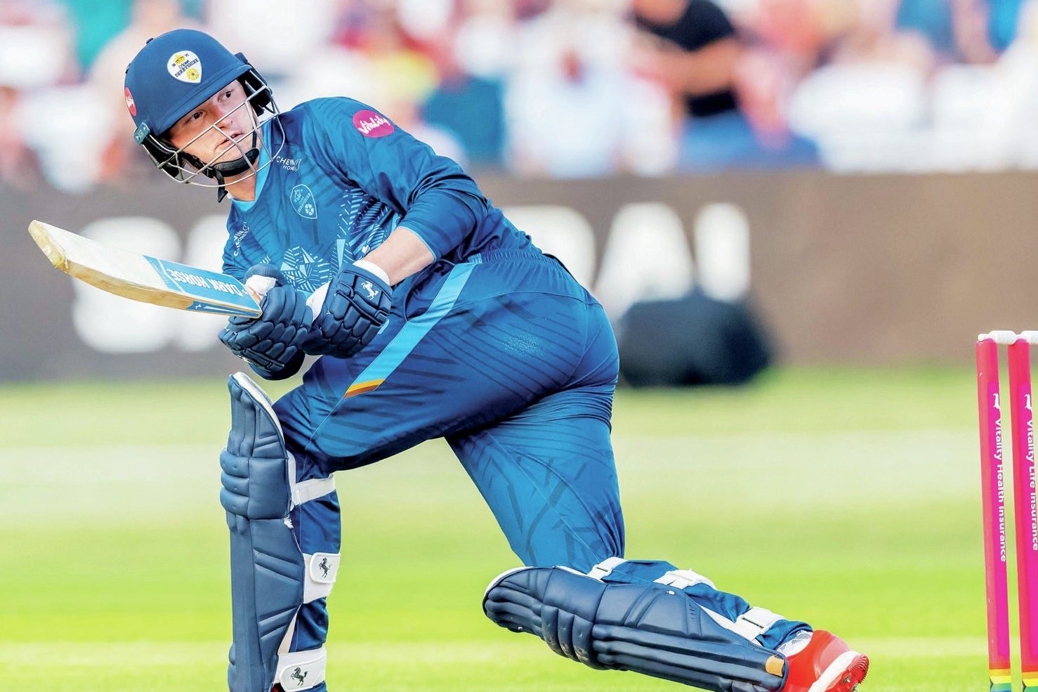 Aneurin Donald hit 31 T20 Blast sixes