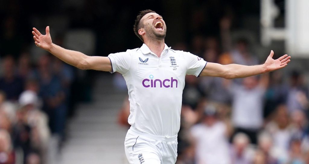 Mark Wood will be charging in for England