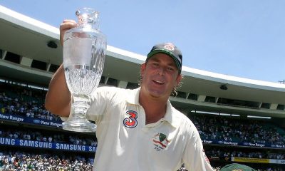 Shane Warne ended his career with an Ashes win