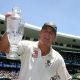 Shane Warne ended his career with an Ashes win