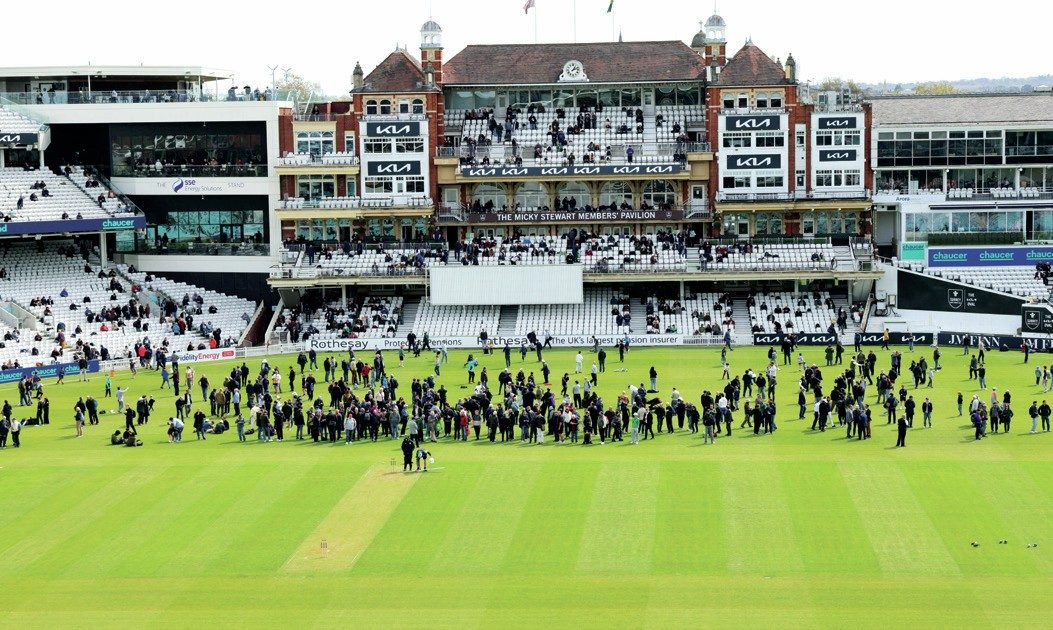 The Kia Oval welcomed 5,000 fans on Friday