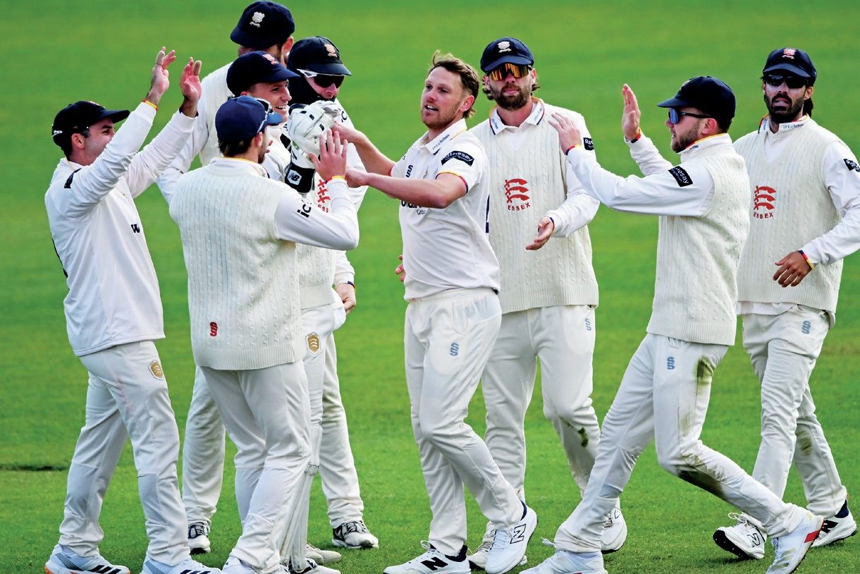 Matt Critchley polished off Hampshire having already hit a daddy hundred for Essex