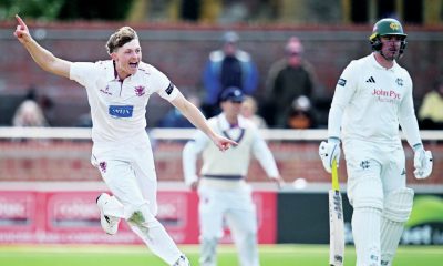 Somerset are top of the table but Notts are close behind