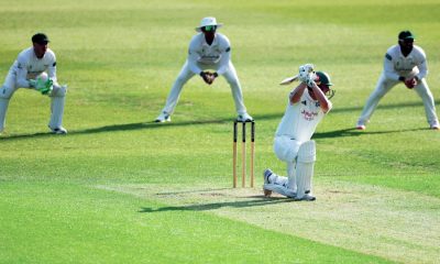 Ben Slater scored 230 runs for Nottinghamshire in the match against Leicestershire