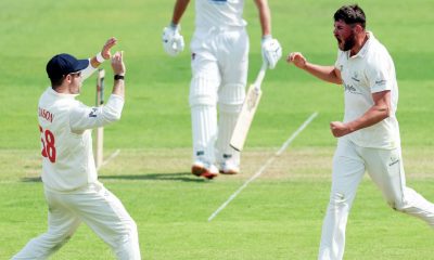 Tom Norton’s hat trick took out three Somerset top order batters