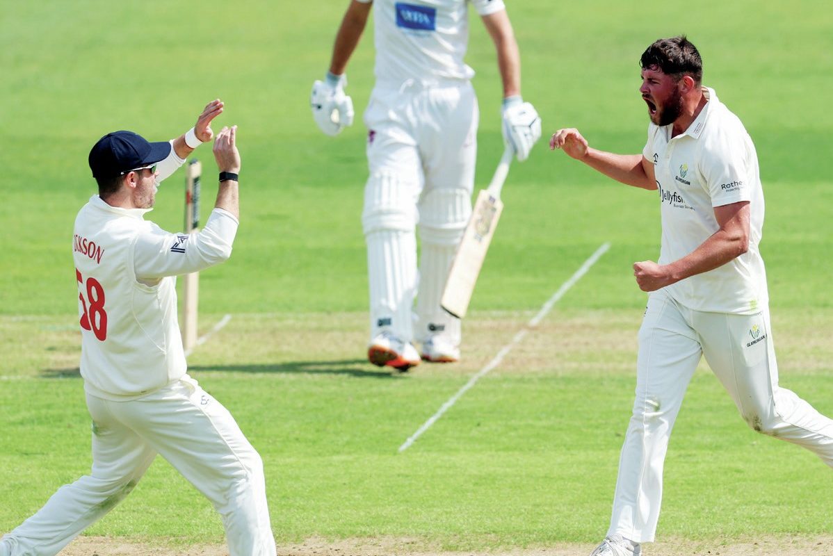 Tom Norton’s hat trick took out three Somerset top order batters