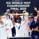 South Africa’s Temba Bavuma lifts the World Test Championship mace at Lord’s last summer