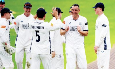 Kyle Abbott has been Hampshire’s guiding light this season