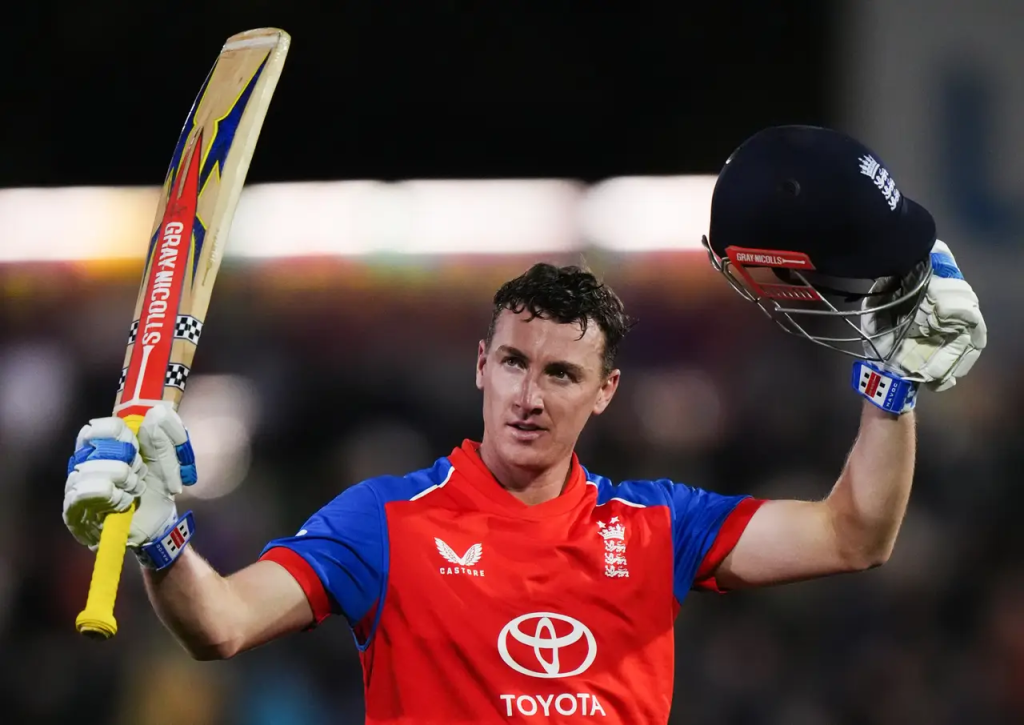 Harry Brook has led England to the top of the T20 rankings.