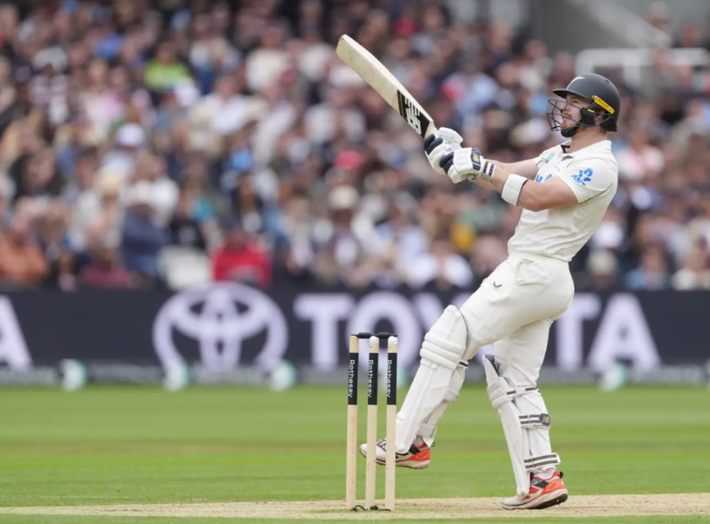 Glenn Phillips provided New Zealand’s only real resistance on day four